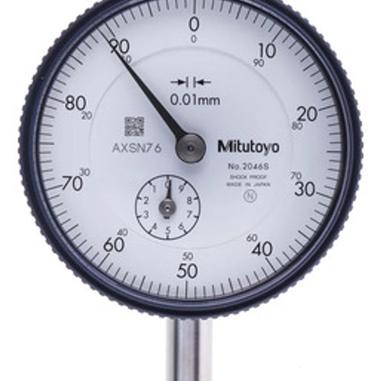 Reloj Comparador 0.01mm Rango 10mm (2046a) Mitutoyo 1