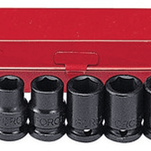 Juego Dados Impacto 10 Piezas 1/2'' De 3/8'' A 15/16'' Force