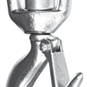 Gancho Giratorio Galvanizado De 4.5 Tonelada Para Cables