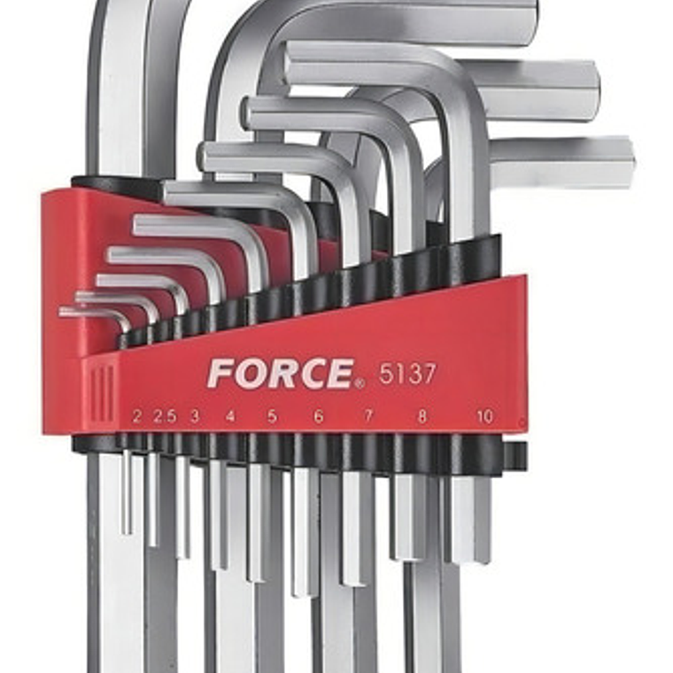 Juego De Llaves Allen 1/16 -3/4 , 13 Pzas. (5137s) 1