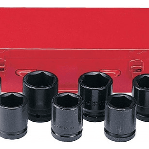 Juego Dado Impacto 3/4 26-38 Mm 8 Pzas Marca Force (6081)