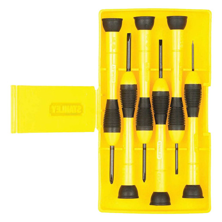 Juego De 6 Destornilladores De Precisión Stanley 66-052 2