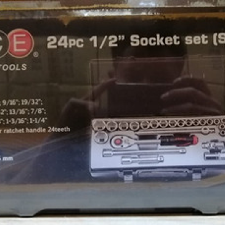 Jgo Dados Hexag C/redondo 1/2'' 5/16''-1.1/4``(4246s), Force 3