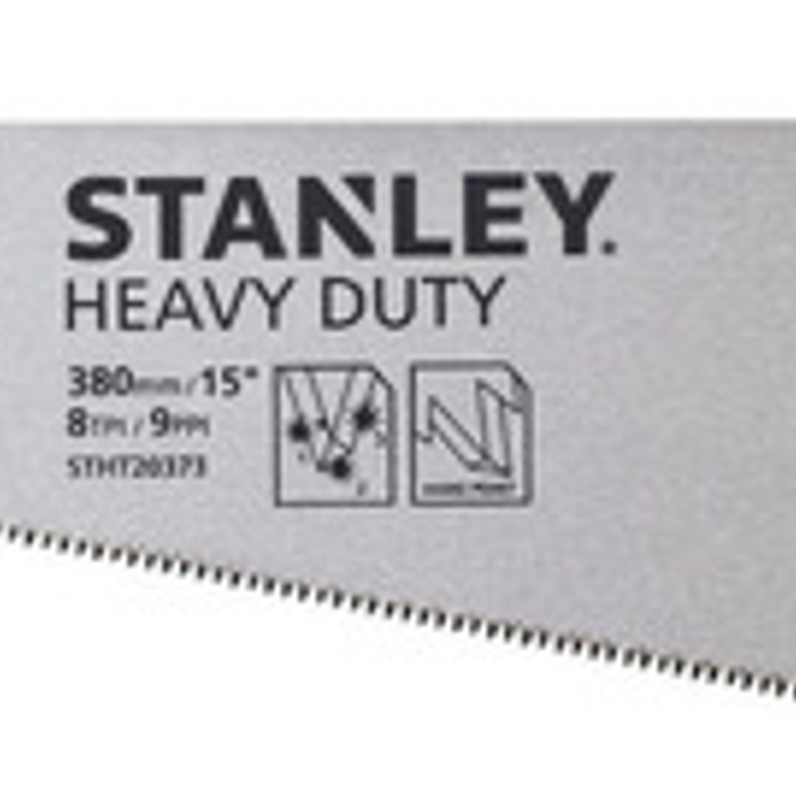 Sierra Para Metales Stanley Heavy Duty De Triple Corte Afilada De 15 Pulgadas A 380 Mm 2
