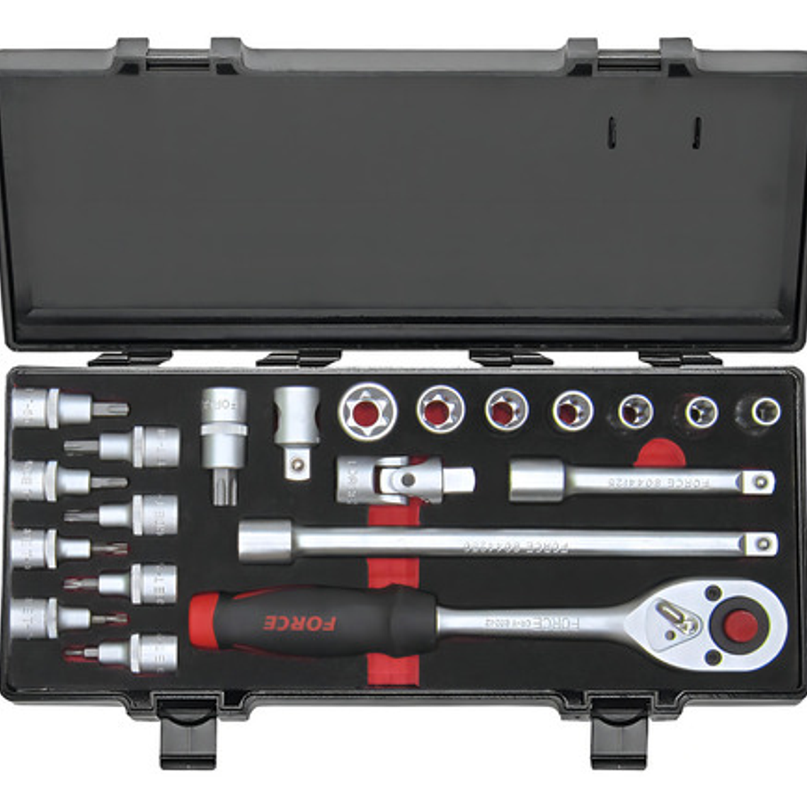 Juego Dados Torx Hembra / Macho De 21 Piezas (4221) Force Color Imagen 1