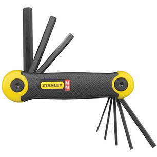 Juego Llaves Allen 8 Pzas., 1.5 A 8 Mm. (69-264) Stanley