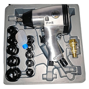 Juego De Llave Impacto 1/2'' Con 17 Piezas (pt511k2) Himount