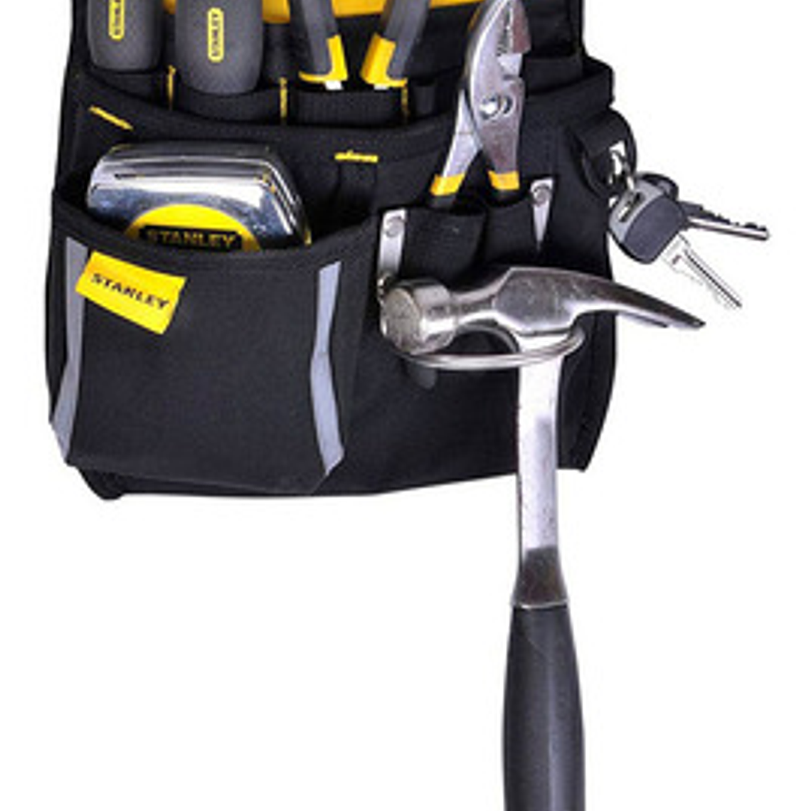 Bolsa Portaherramientas Para Cinturón Stanley Stst511324la Color Negro 1