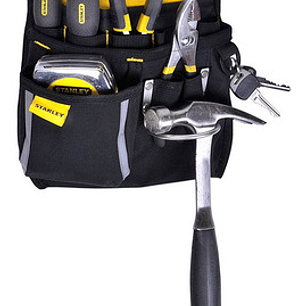 Bolsa Portaherramientas Para Cinturón Stanley Stst511324la Color Negro