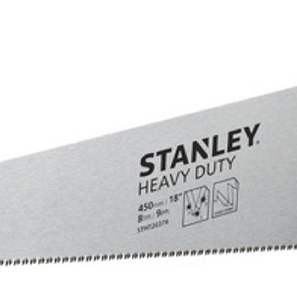 Sierra Para Metales Stanley Heavy Duty De Triple Corte Para Bordes, 18 Pulgadas - 450 Mm 2
