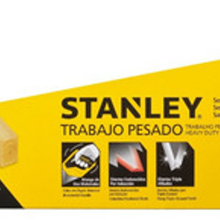 Sierra Para Metales Stanley Heavy Duty De Triple Corte Para Bordes, 18 Pulgadas - 450 Mm 3