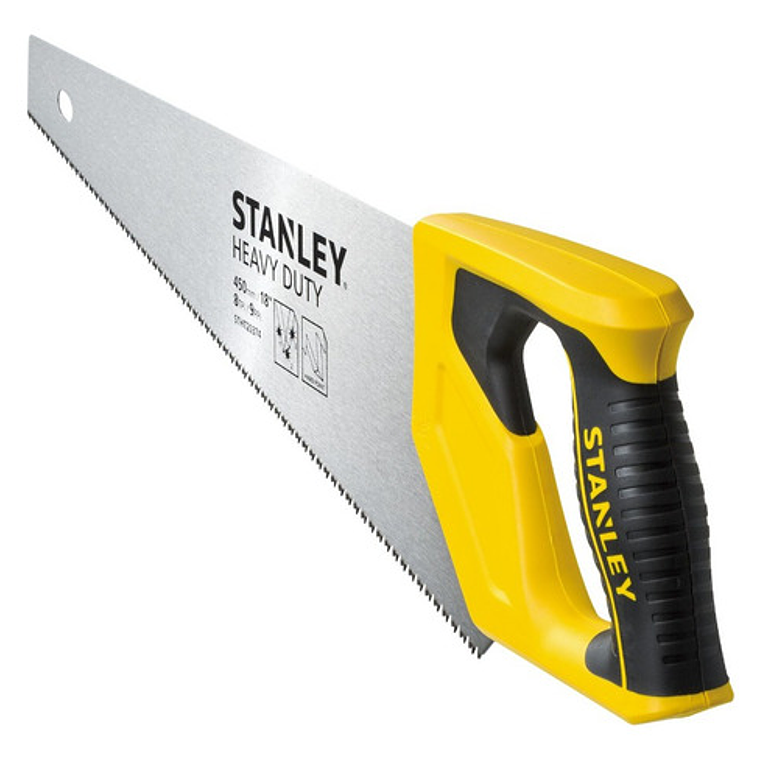 Sierra Para Metales Stanley Heavy Duty De Triple Corte Para Bordes, 18 Pulgadas - 450 Mm 4