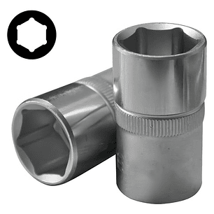 Juego De Dados Hexagonal []3/8`` 1/4``-7/8`` (3212), Force