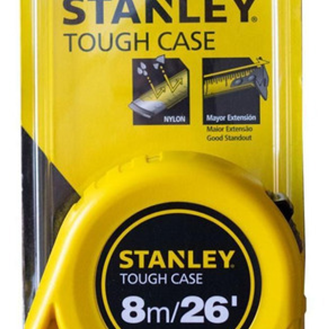 Huincha Medir 8m X1´´ Carcasa Dura Stht30506-840 Stanley 1