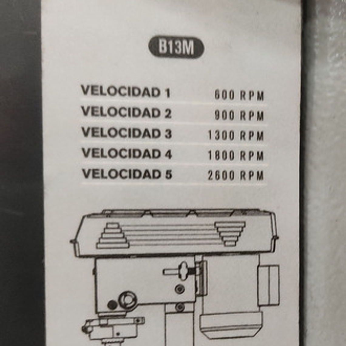Taladro De Mesa 500w - 13 Mm - 220v (b13m) Smart Tools 5