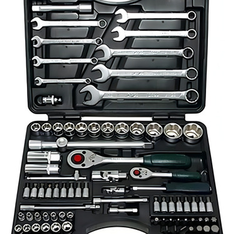 Juego De Dados Hexagonales Force 1/4 Y 1/2 - 82 Pzs 1