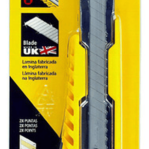 Alambique Retráctil De 18 Mm Con Botón - Stanley Stht10321-840