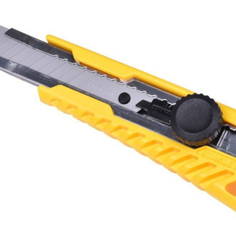 Alambique Retráctil De 18 Mm Con Botón - Stanley Stht10321-840 3