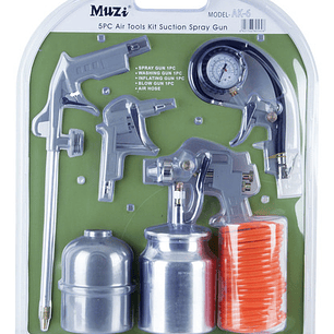 Kit Para Compresor De 5 Piezas - Muzi
