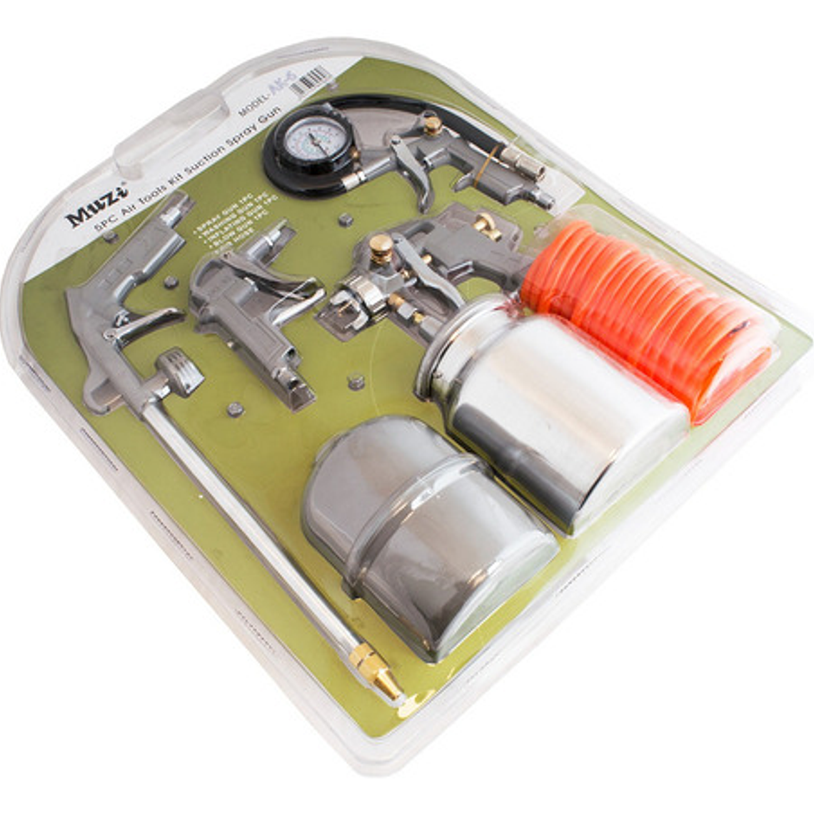 Kit Para Compresor De 5 Piezas - Muzi 3