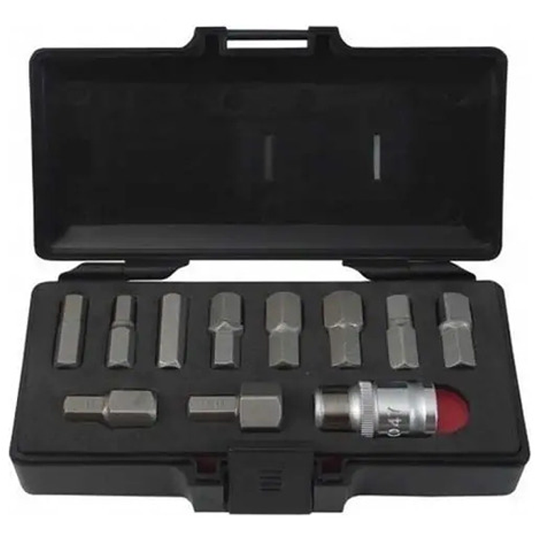 Juego Puntas Allen De 8 - 17mm Con Dado Toma (4115) Force 3