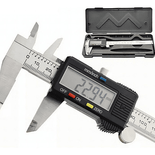 Pie De Metro Digital Ac/inoxidable 12''/300mm - Smart Tools