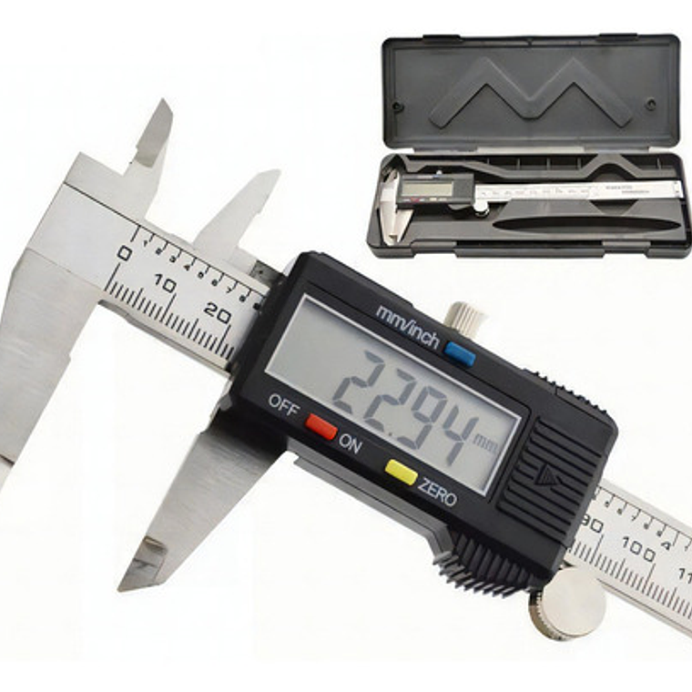 Pie De Metro Digital Ac/inoxidable 12''/300mm - Smart Tools 1