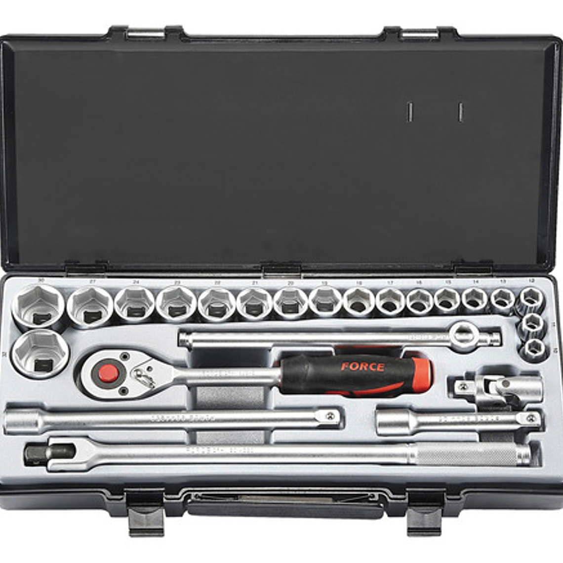 Juego Dados Hex 1/2'' De 5/16'' A 1.1/4'' (4243s-5) Force 1