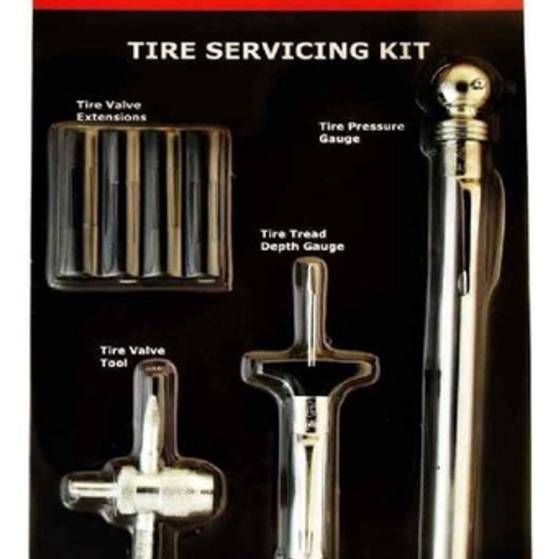 Set Medidor De Neumáticos 4 Piezas (vi-jd3627) - Aok 1