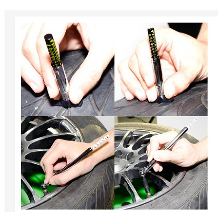 Set Medidor De Neumáticos 4 Piezas (vi-jd3627) - Aok 4