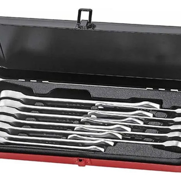 Juego Llaves Punta Corona Con Chicharra 8 - 19mm Force 2