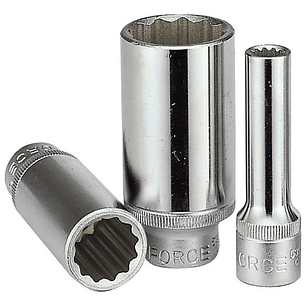 Dado Largo Poligonal 1/2'' De 14mm (5497714) - Force