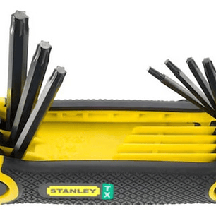 Juego Llaves Torx 8 Pzas. T9-t40 (69-266) Stanley