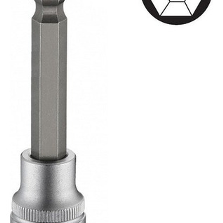 Dado Allen 1/2'' De 10 Mm. Largo Hexagonal De Bola - Force 2