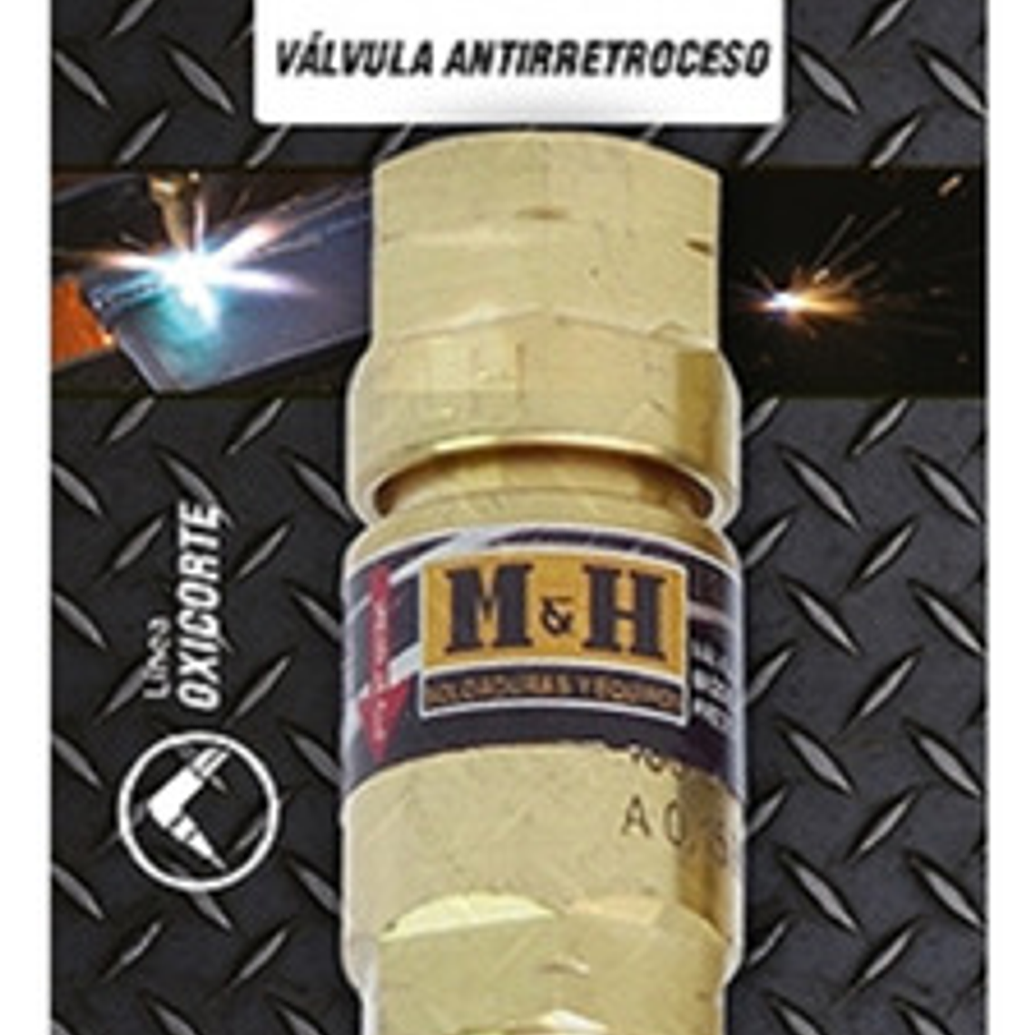 Válvula Antirretroceso Soplete Oxigeno / Gas - Myh 1