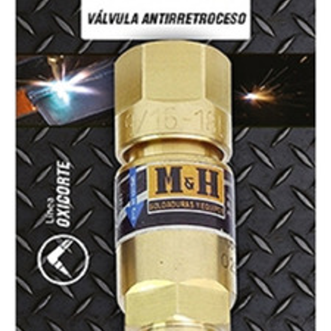Válvula Antirretroceso Soplete Oxigeno / Gas - Myh 2