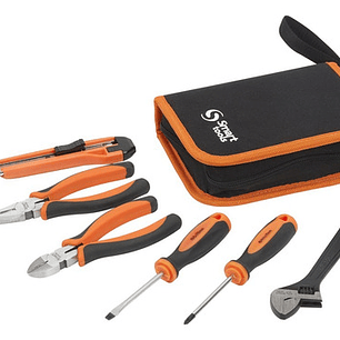 Juego De Herramientas Para Hogar 7 Piezas - Incluye Estuche