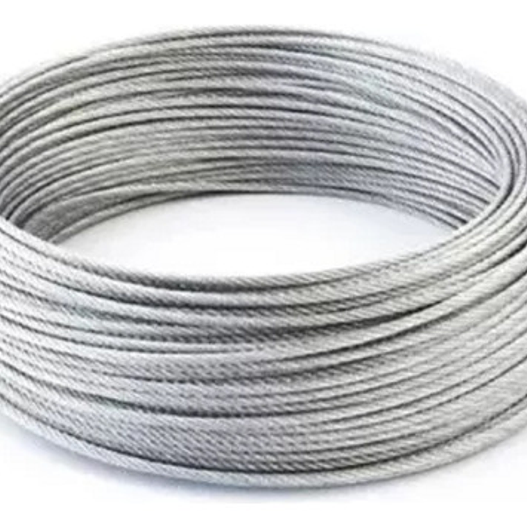 Cable De Acero Galvanizado 25 Metros, 1-2mm. 1