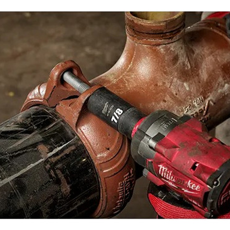 Juego Dados Impacto Largo 1/2'' De 14 Piezas - Milwaukee Color Imagen 3