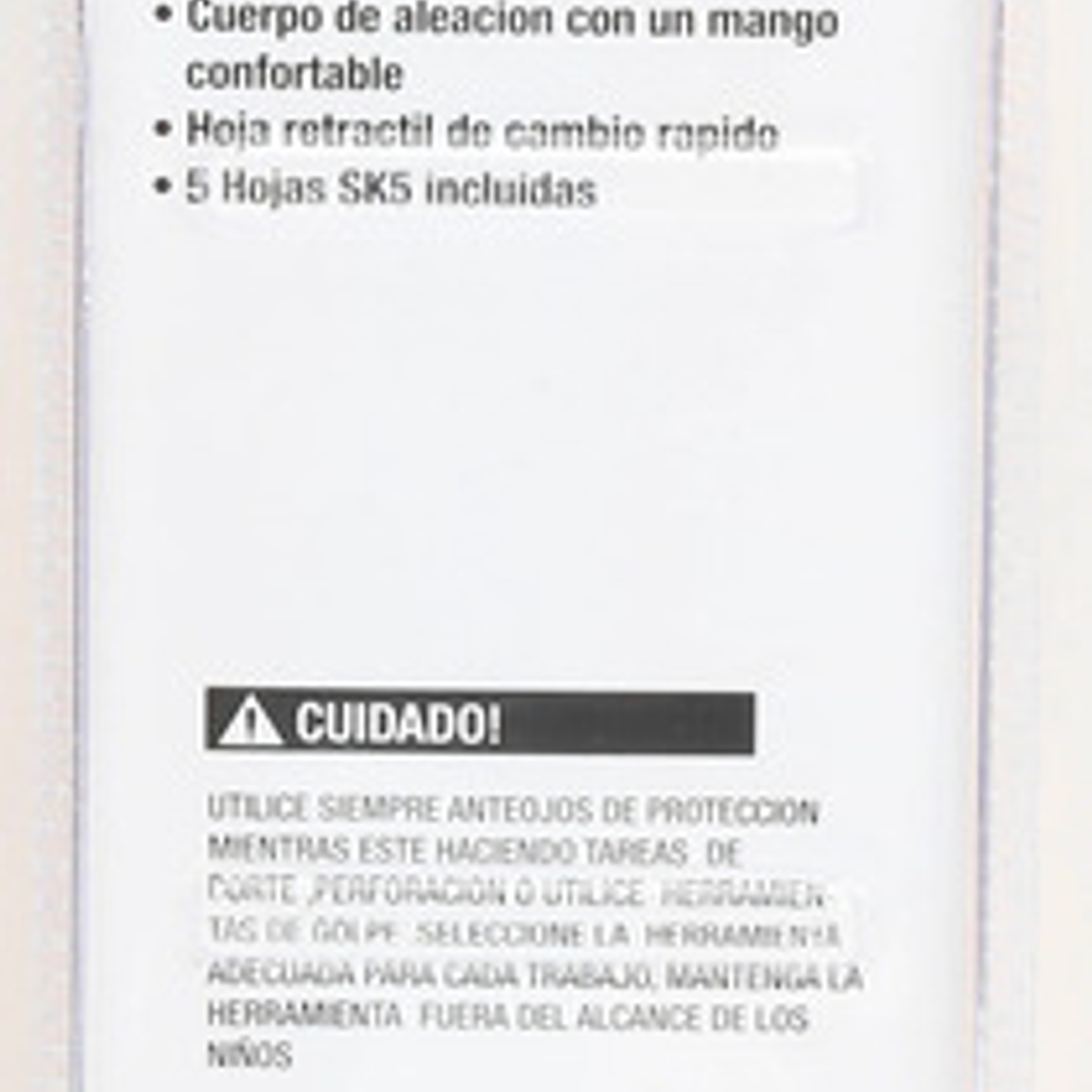 Cutter Retráctil Cartonero 5 Hojas De Repuesto - Smart Tools 4