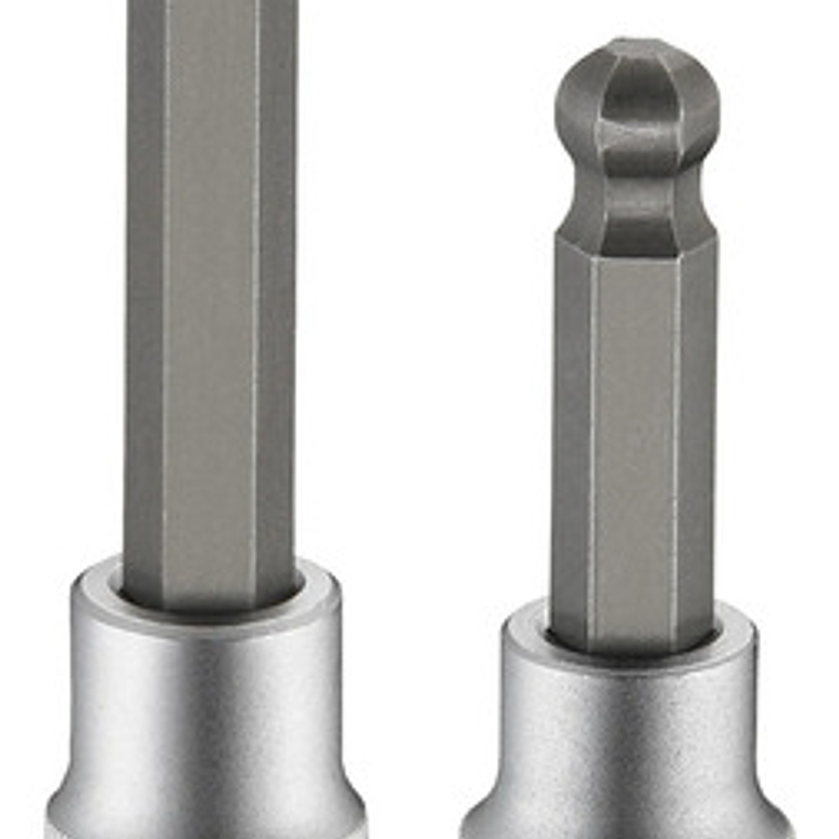 Dado Allen 1/2'' De 8 Mm. Largo Hexagonal De Bola - Force Color Mate 2