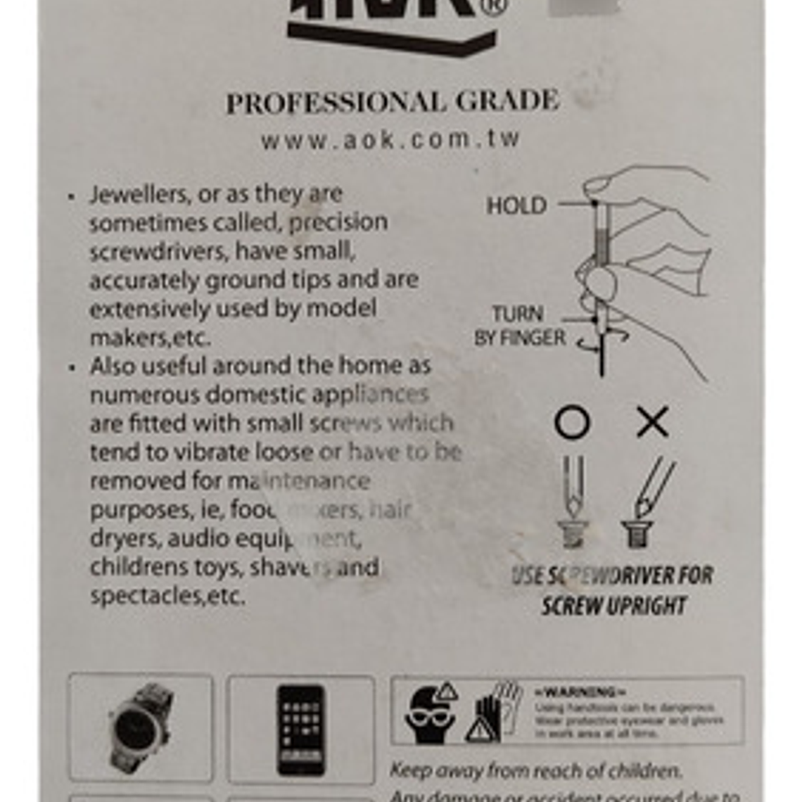 Juego Destornilladores Joyero 6pzs. 4 Planos 2 Cruz 2