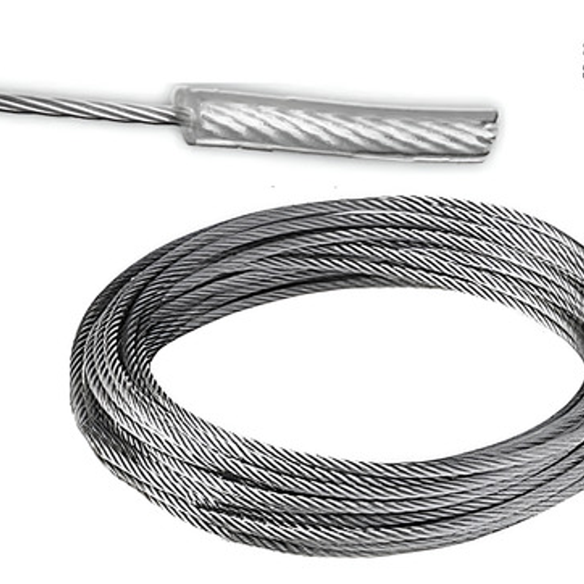 Cable De Acero Galvanizado 10 Metros, 1-2mm 2