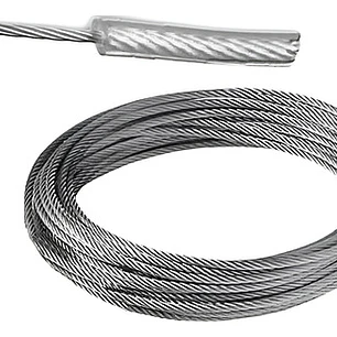Cable De Acero Galvanizado 10 Metros De 1-2mm - Sanli