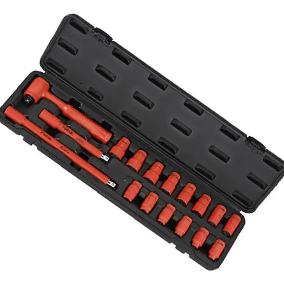 Juego Dados Aislados 3/8'' Poligonales 17 Piezas - Force 1