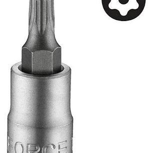 Dados Torx Perforados Individuales 1/4'' T8h - T40h Force