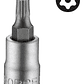 Dados Torx Perforados Individuales 1/4'' T8h - T40h Force - Miniatura 2
