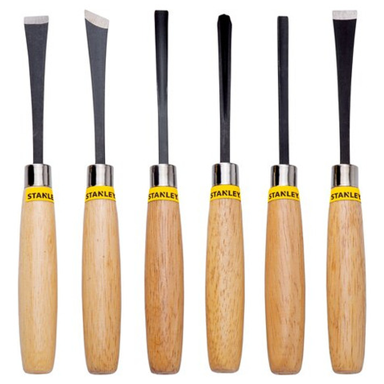 Juego Gubias 6 Piezas (16-120) Stanley 1