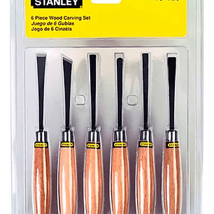 Juego Gubias 6 Piezas (16-120) Stanley