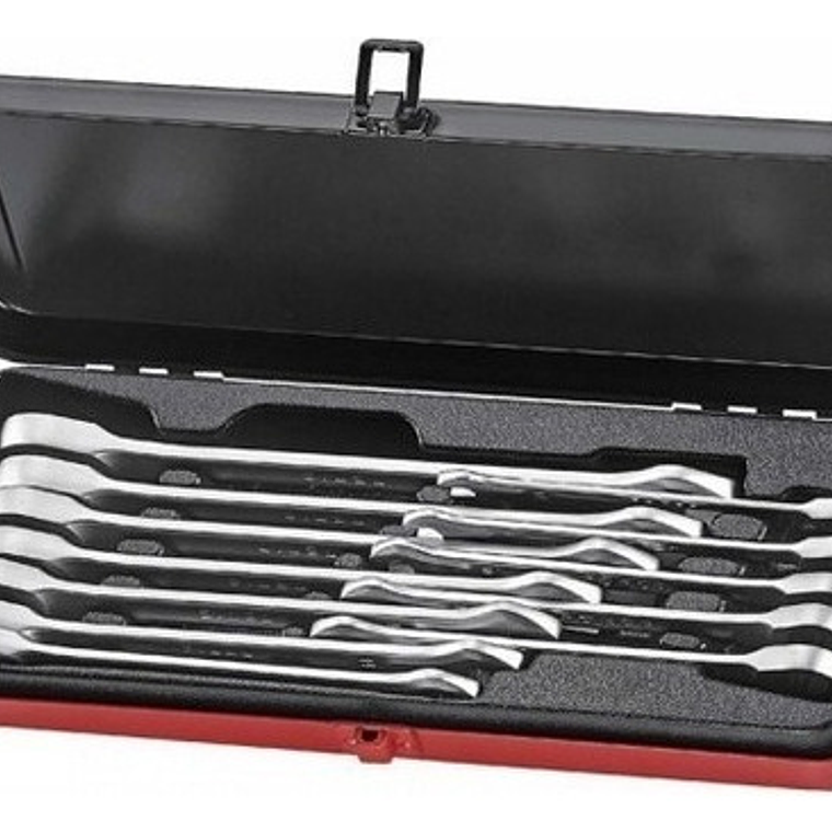 Juego Llaves Punta Corona C/chicharra 8-19mm (51210), Force 1